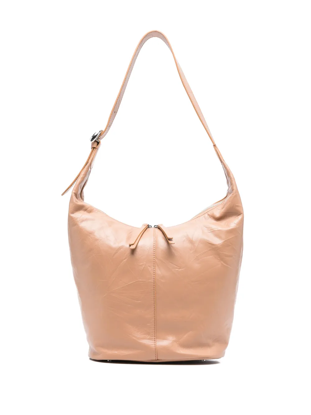 Coccinelle Fernanda grote schoudertas Beige