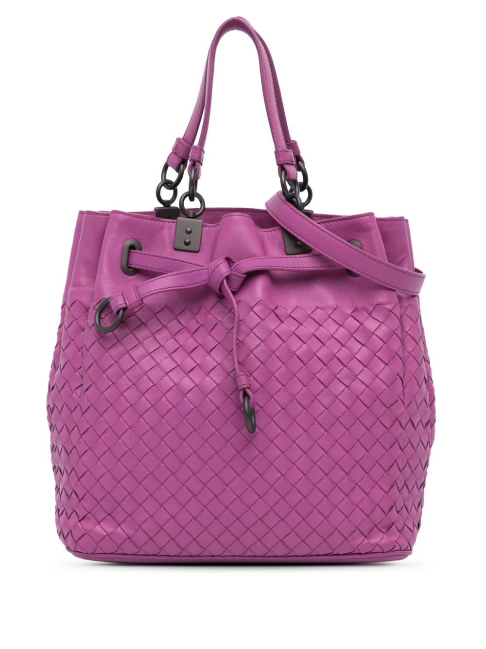 2012-2024 Nappa Intrecciato bucket bag