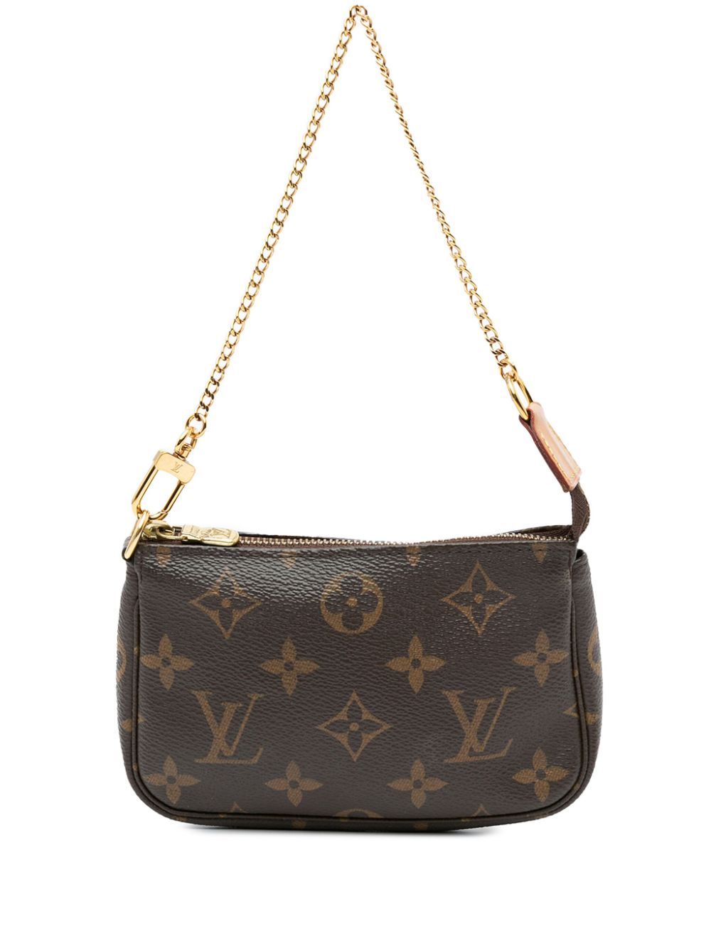 Louis Vuitton Pre-Owned 2020 Monogram Mini Pochette Accessoires handbag - Brown