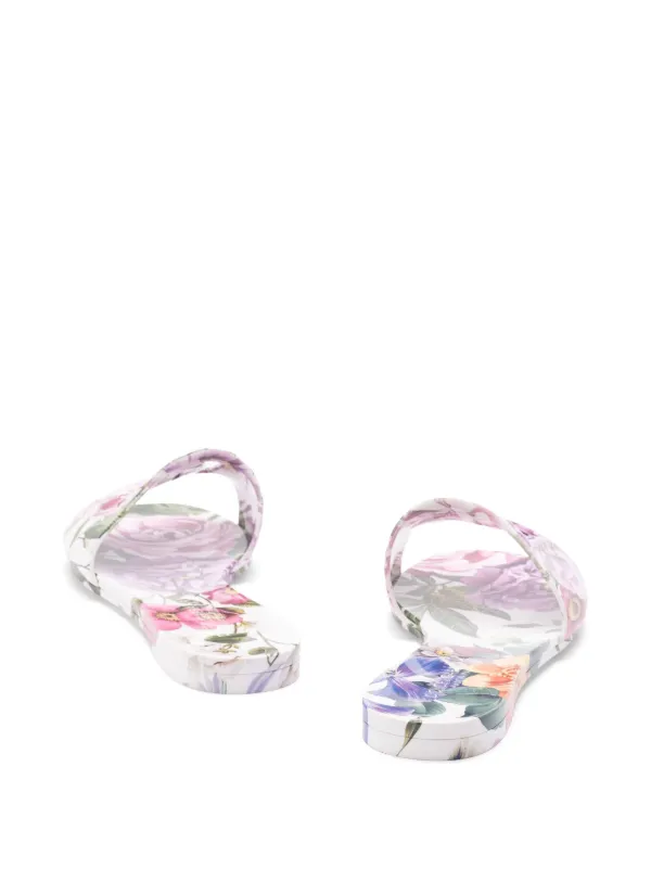 Dolce & Gabbana floral-print Slides | White | FARFETCH