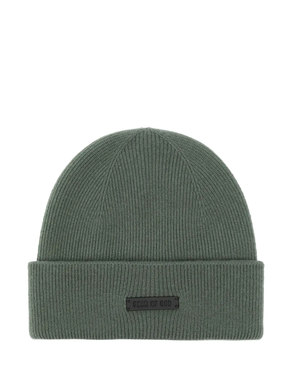 Fear Of God Cashmere Beanie In Green