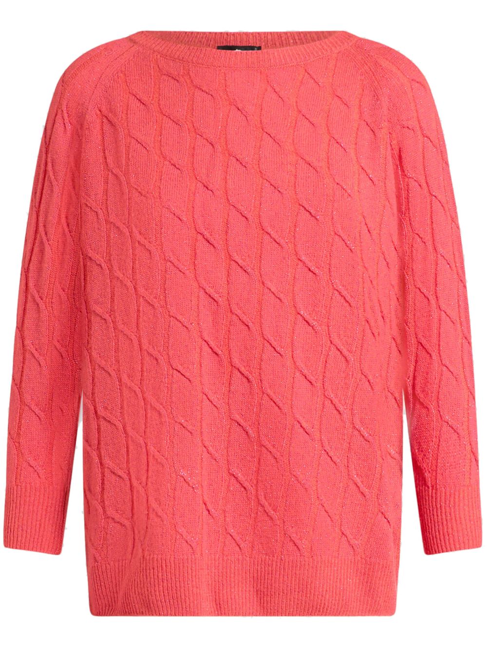 ETRO cable knit jumper - Red