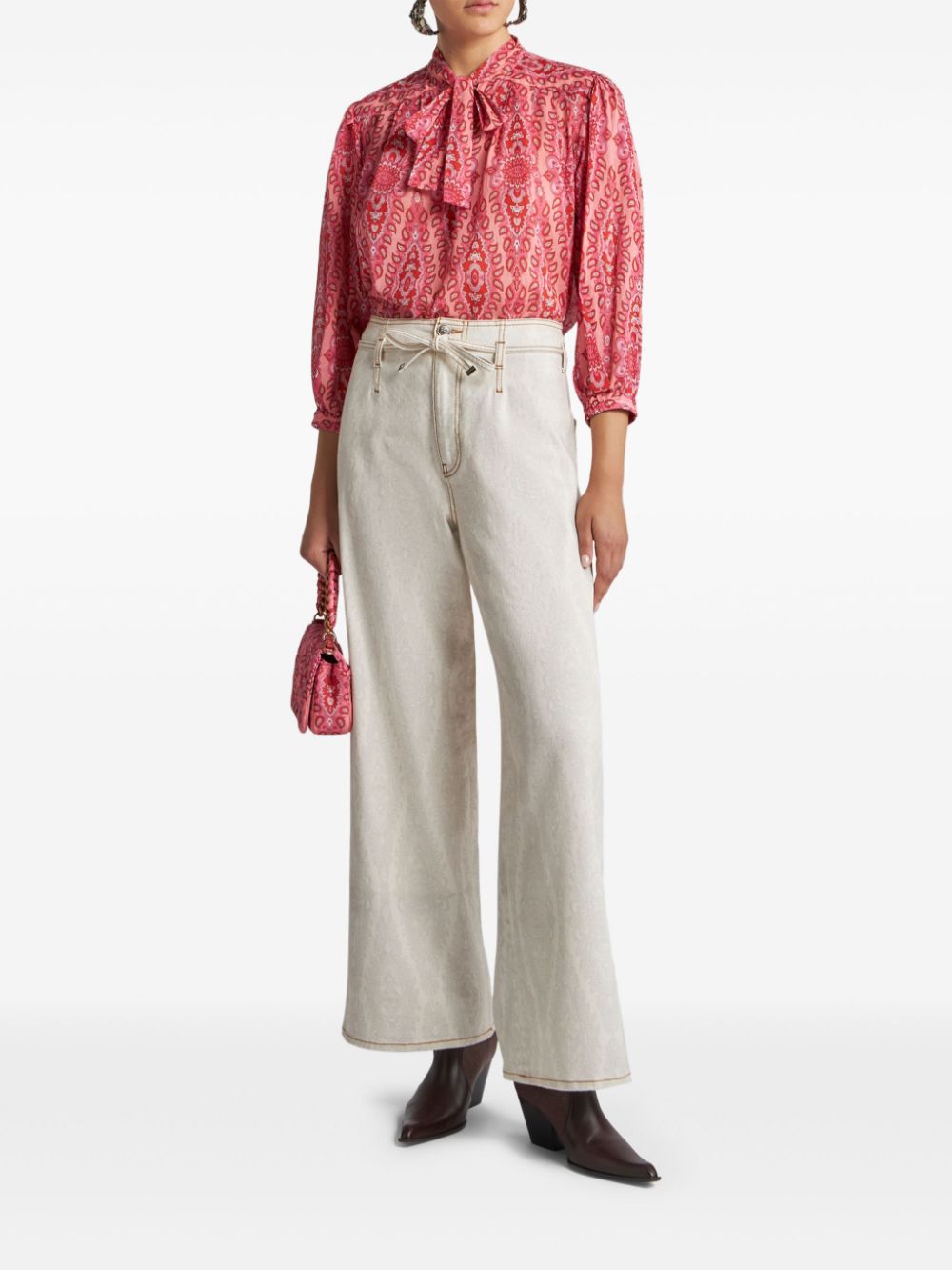 ETRO flared jeans - Beige