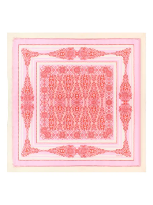 Foulard en soie à motif cachemire - ETRO - Modalova