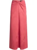 ETRO floral-jacquard midi skirt - Pink