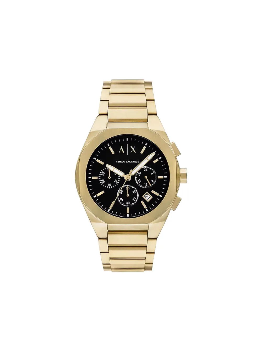 Armani Exchange round face 42mm | noir | Image 1