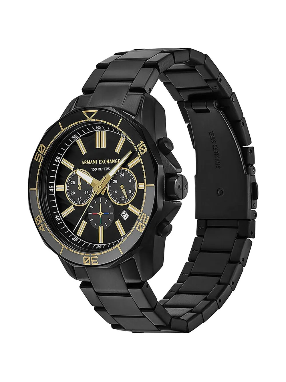 Armani Exchange round face 44mm | Fashion Watches | Image 2
