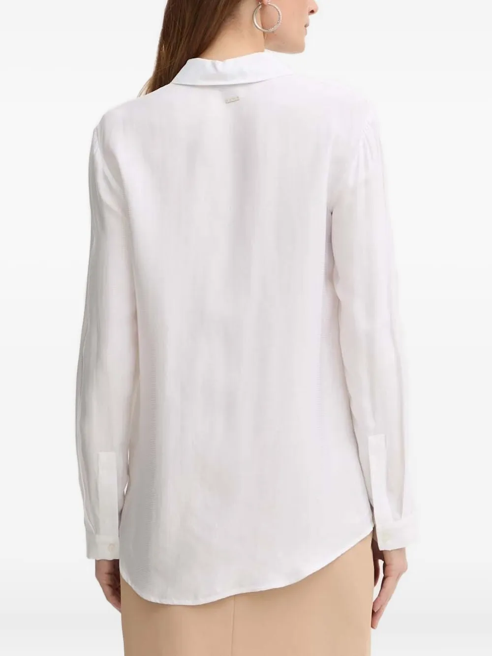 Armani Exchange button-down shirt - Wit