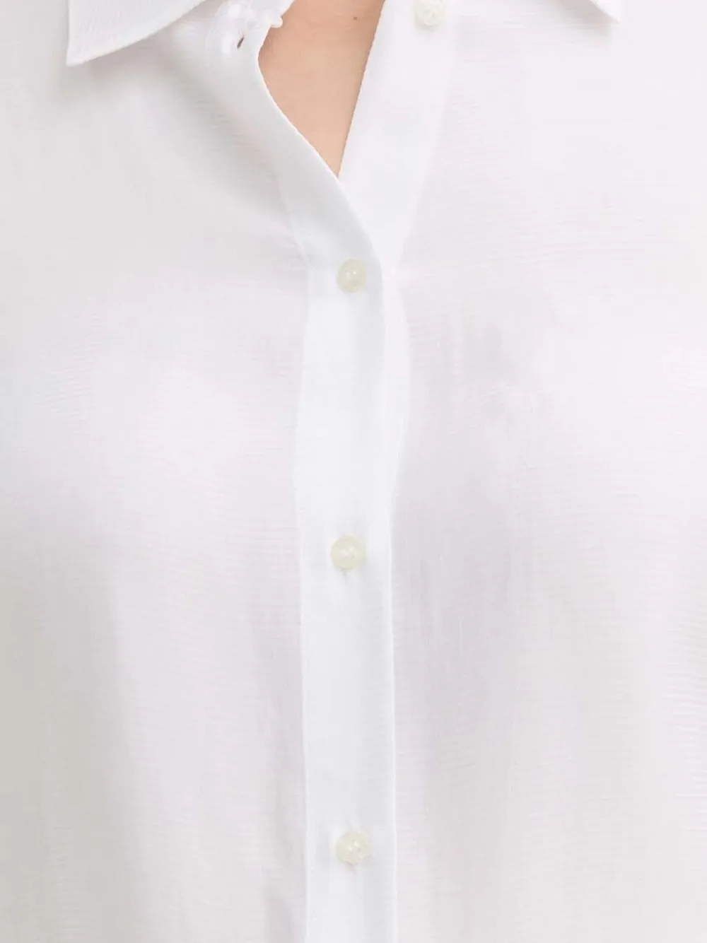 Armani Exchange Button-down blouse Wit