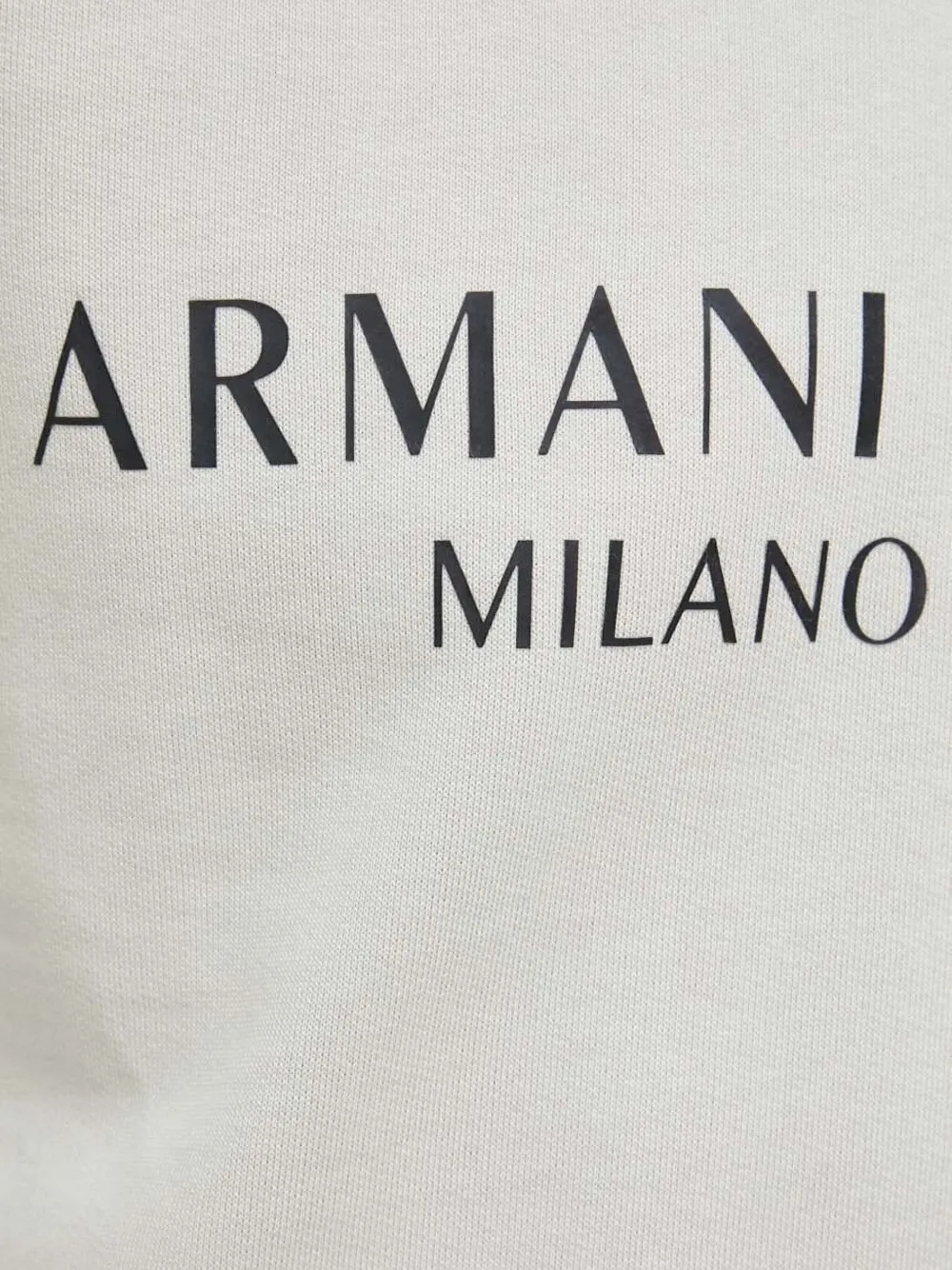 Armani Exchange Sweater met logoprint Grijs