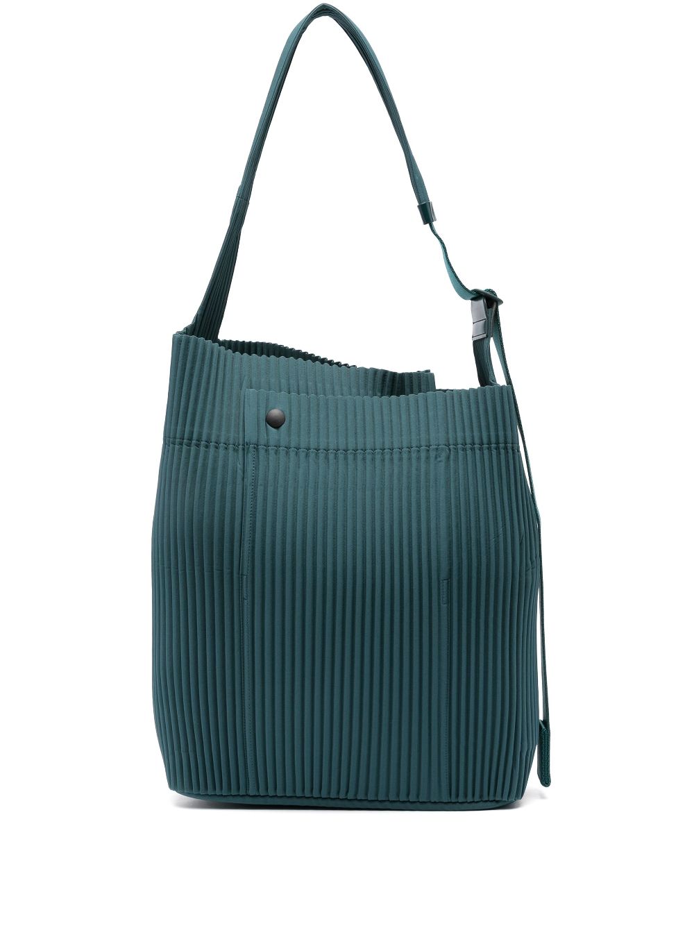 Homme Plissé Issey Miyake large pleated utility bag - Green