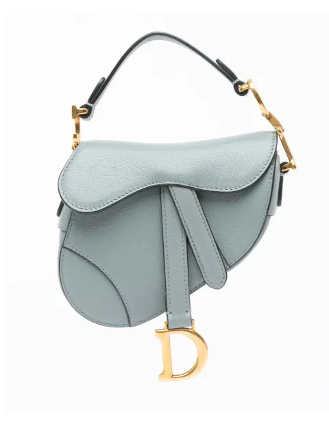 Christian Dior Pre-Owned 2021 Micro Calfskin Saddle satchel