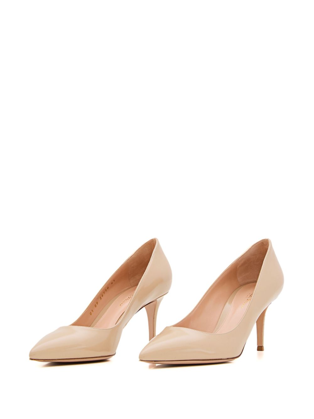 Gianvito Rossi pointed-toe pumps Neutrals