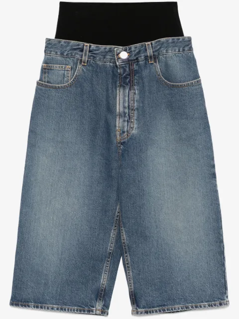 Alaïa shorts de mezclilla