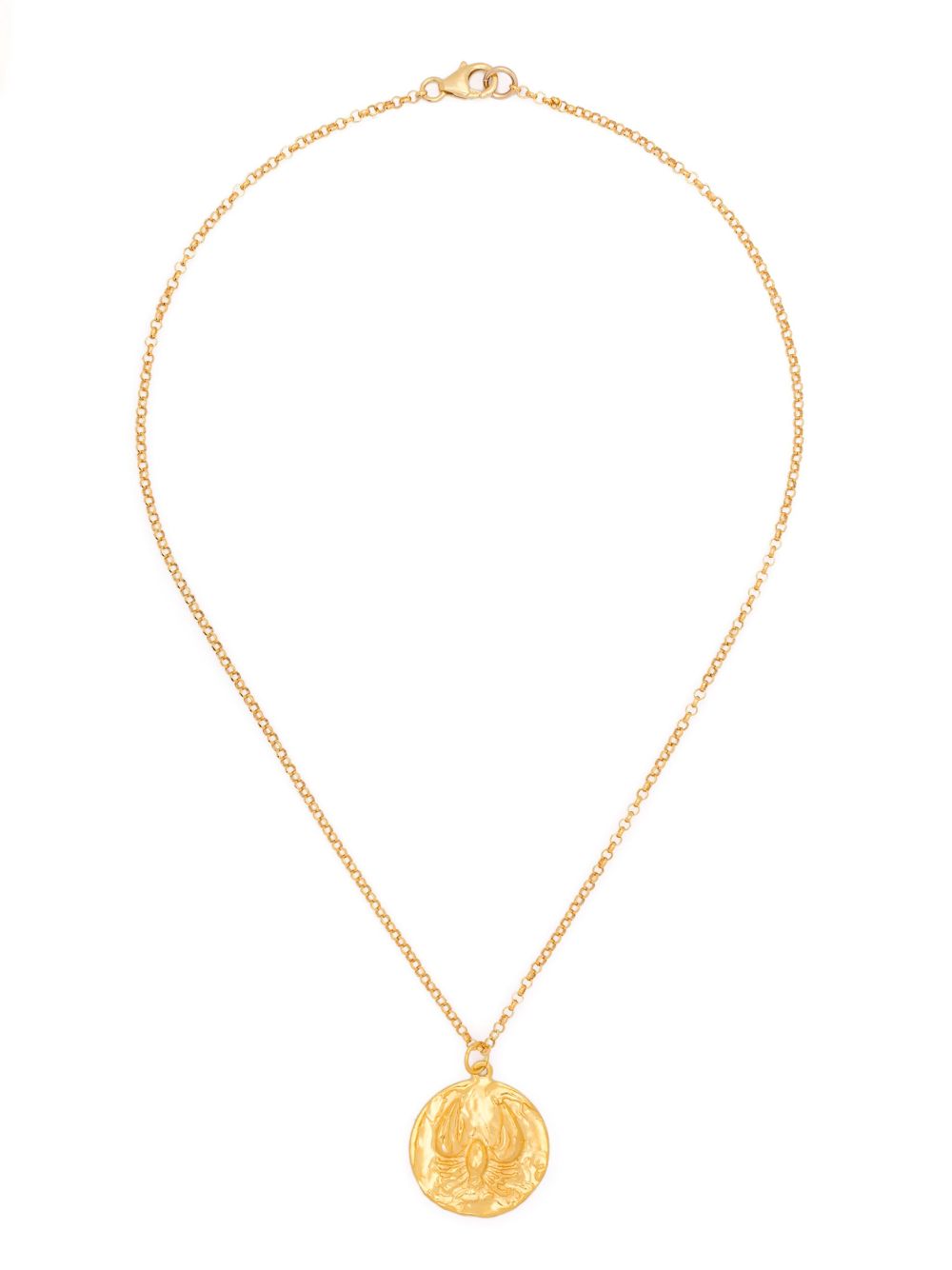 Alighieri Reader of the Sea necklace - Gold