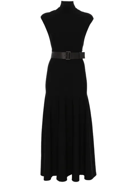 Alaïa belted maxi dress