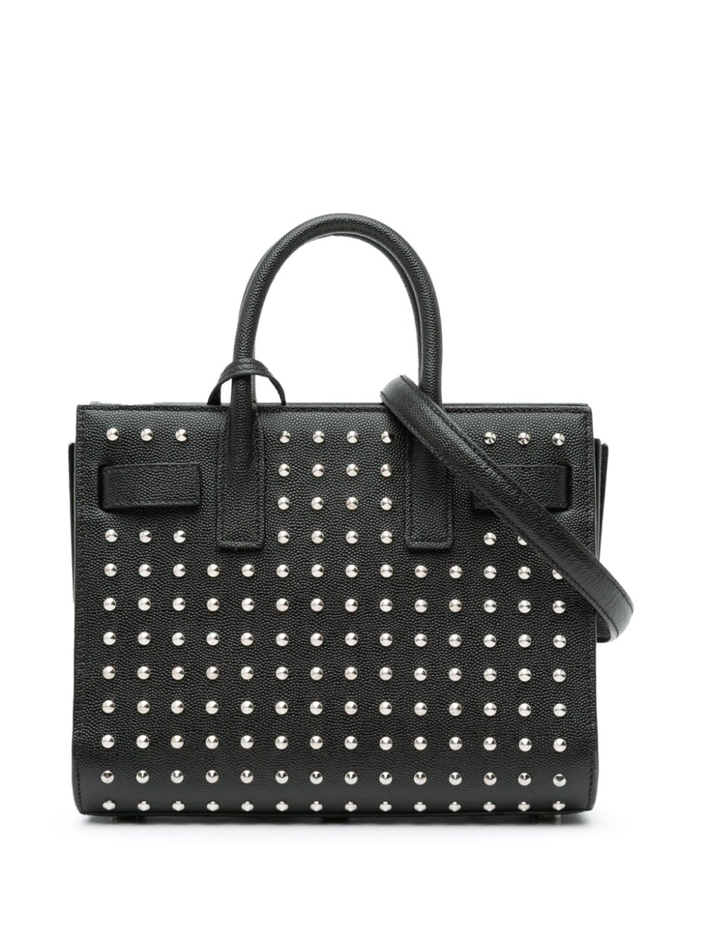 2014 Nano Studded Leather Sac de Jour satchel