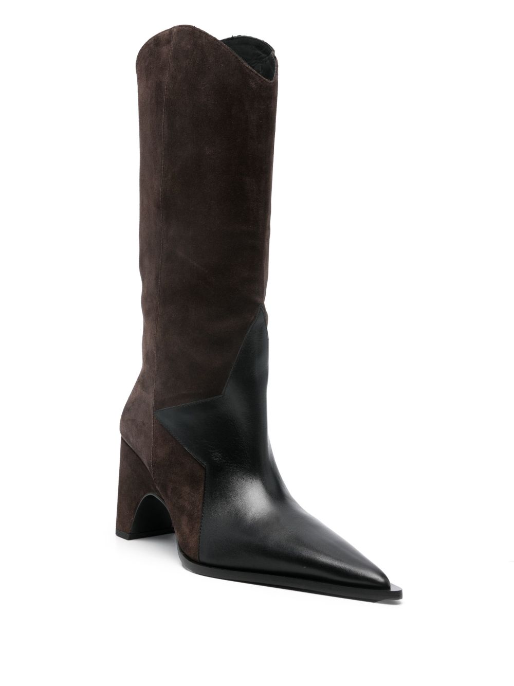 Coperni 100mm Bridge boots - Brown