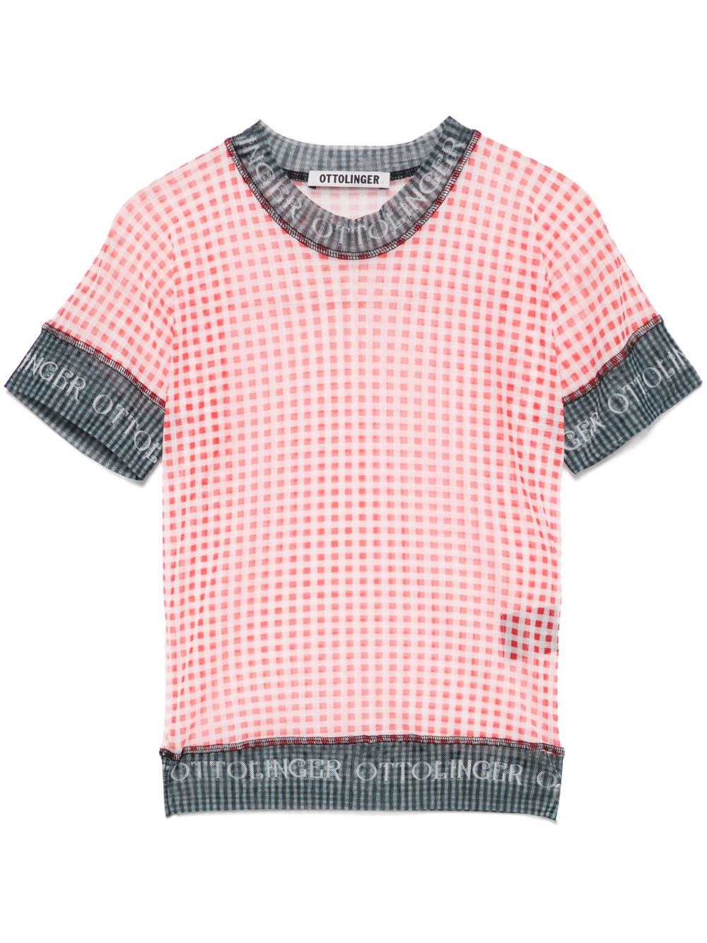 Ottolinger Mesh T-shirt Rood