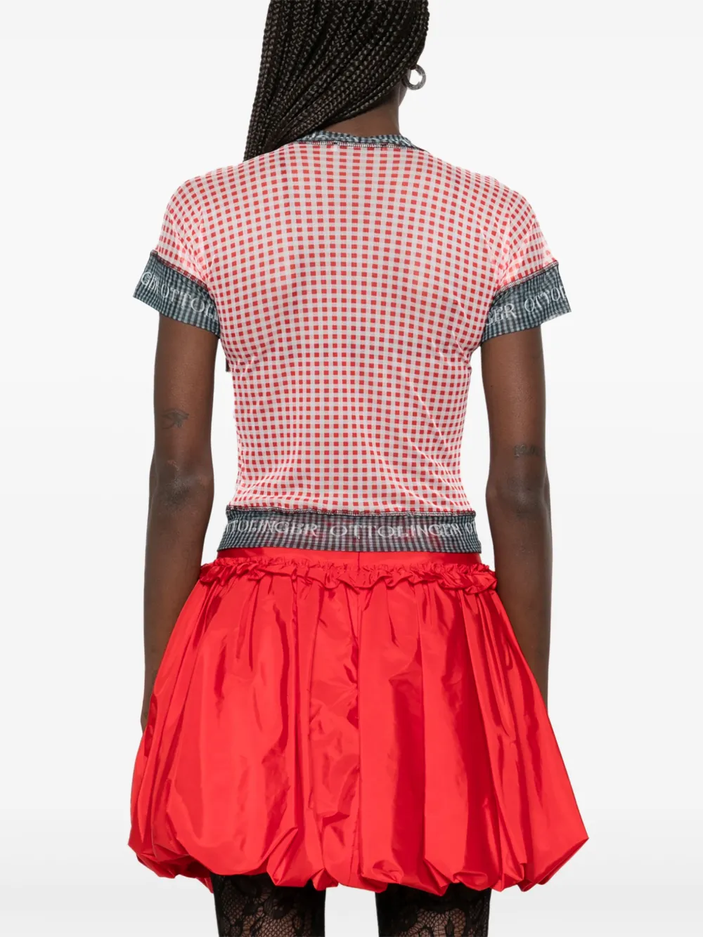 Ottolinger Mesh T-shirt Rood