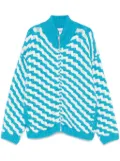 Bonsai zip-up cardigan - Blue