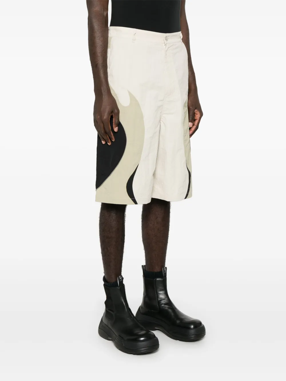  Kusikohc Rider Shorts - Neutrals 