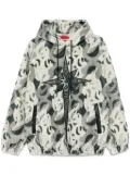 KUSIKOHC Pattern hoodie - Green