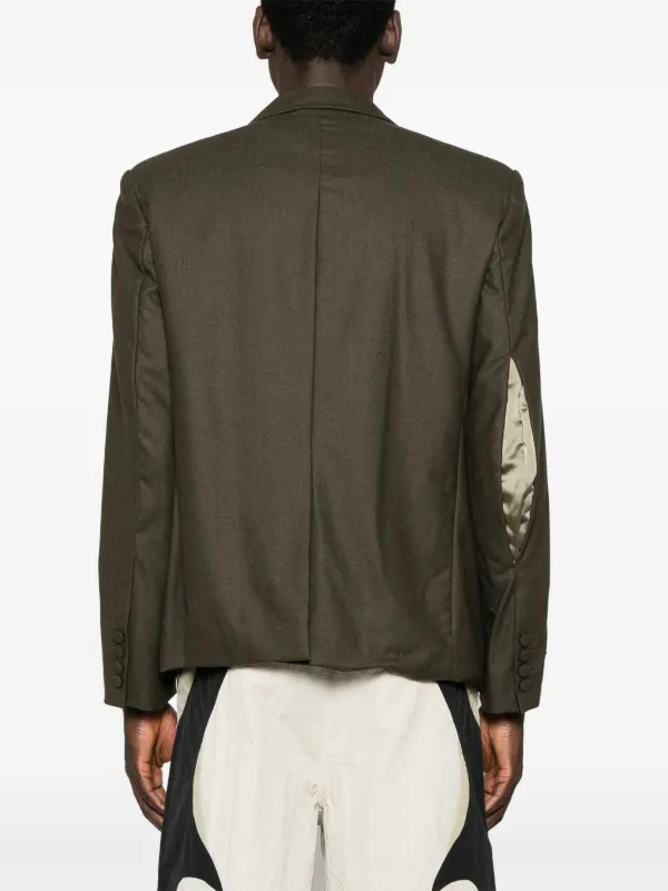 KUSIKOHC Origami Blazer | Green | FARFETCH AZ