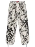 KUSIKOHC patterned fleece trousers - Grey