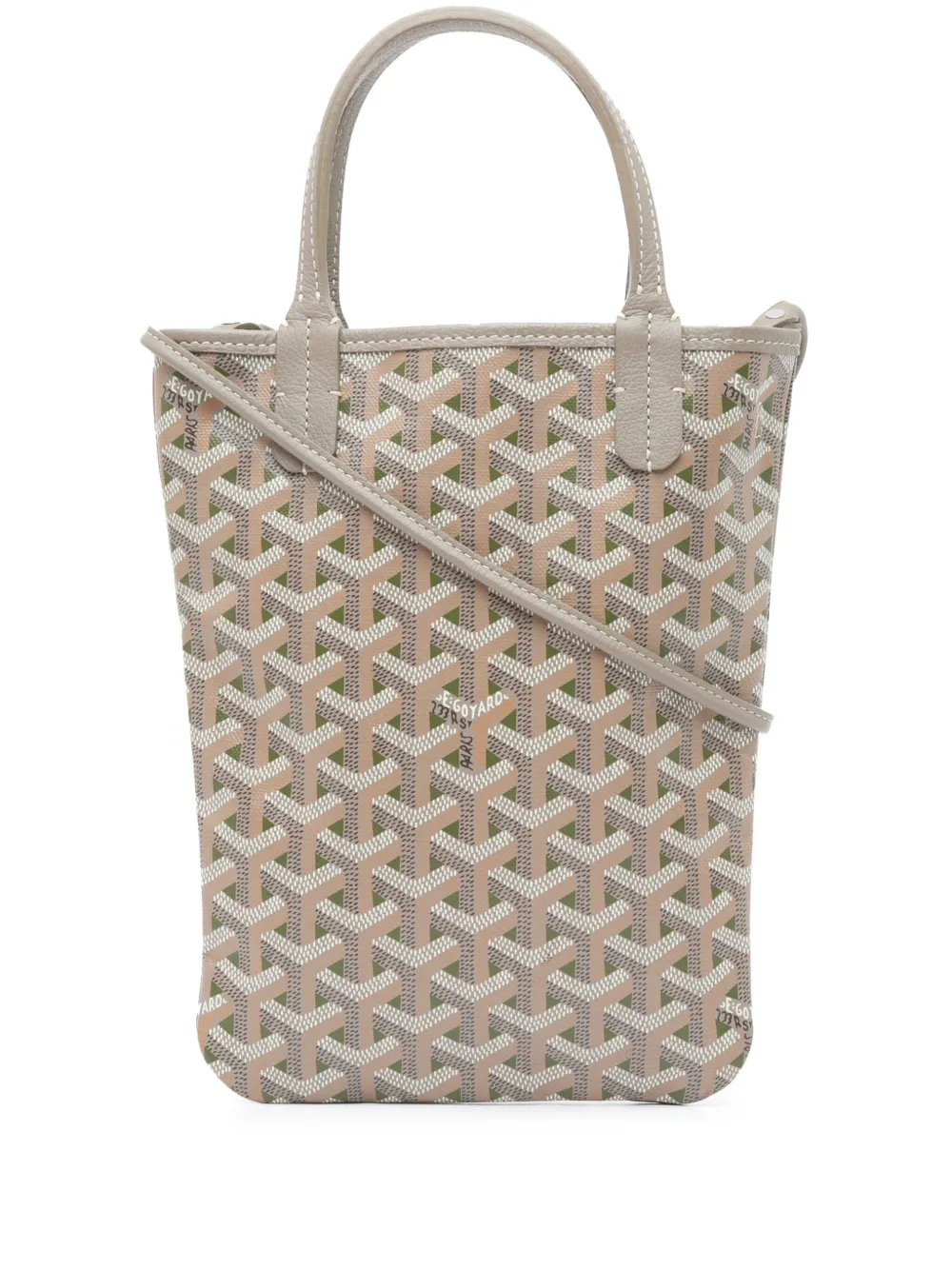 Goyard Pre-Owned 2023 Goyardine Poitiers Claire Voie satchel | Grey | Image 1
