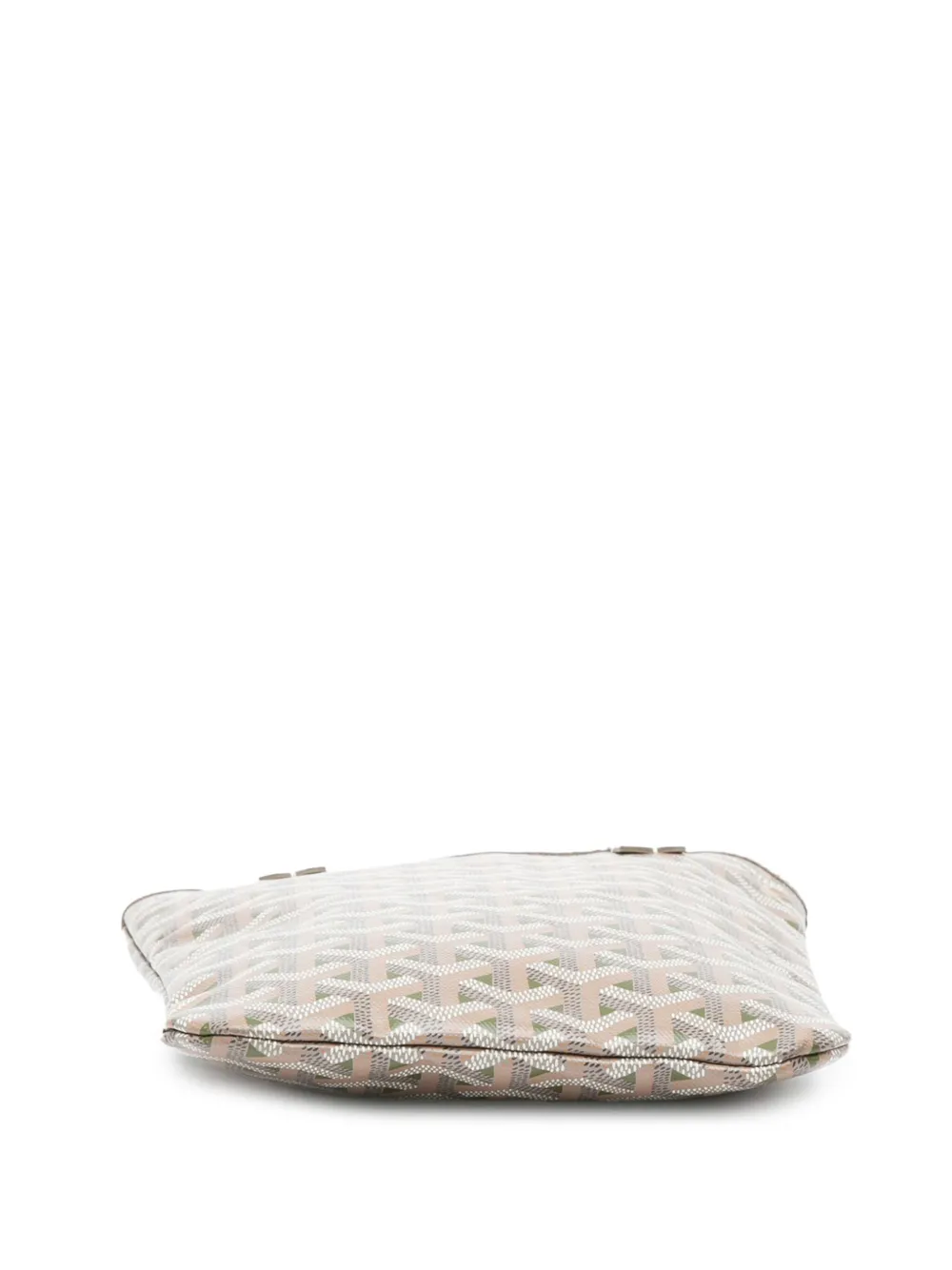 Pre-owned Goyard 2023 Ine Poitiers Claire Voie Satchel In Grey