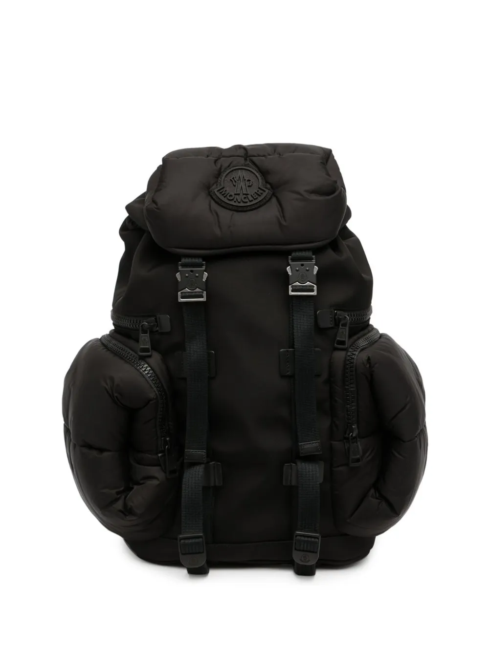 Moncler Rugzak met logopatch Zwart