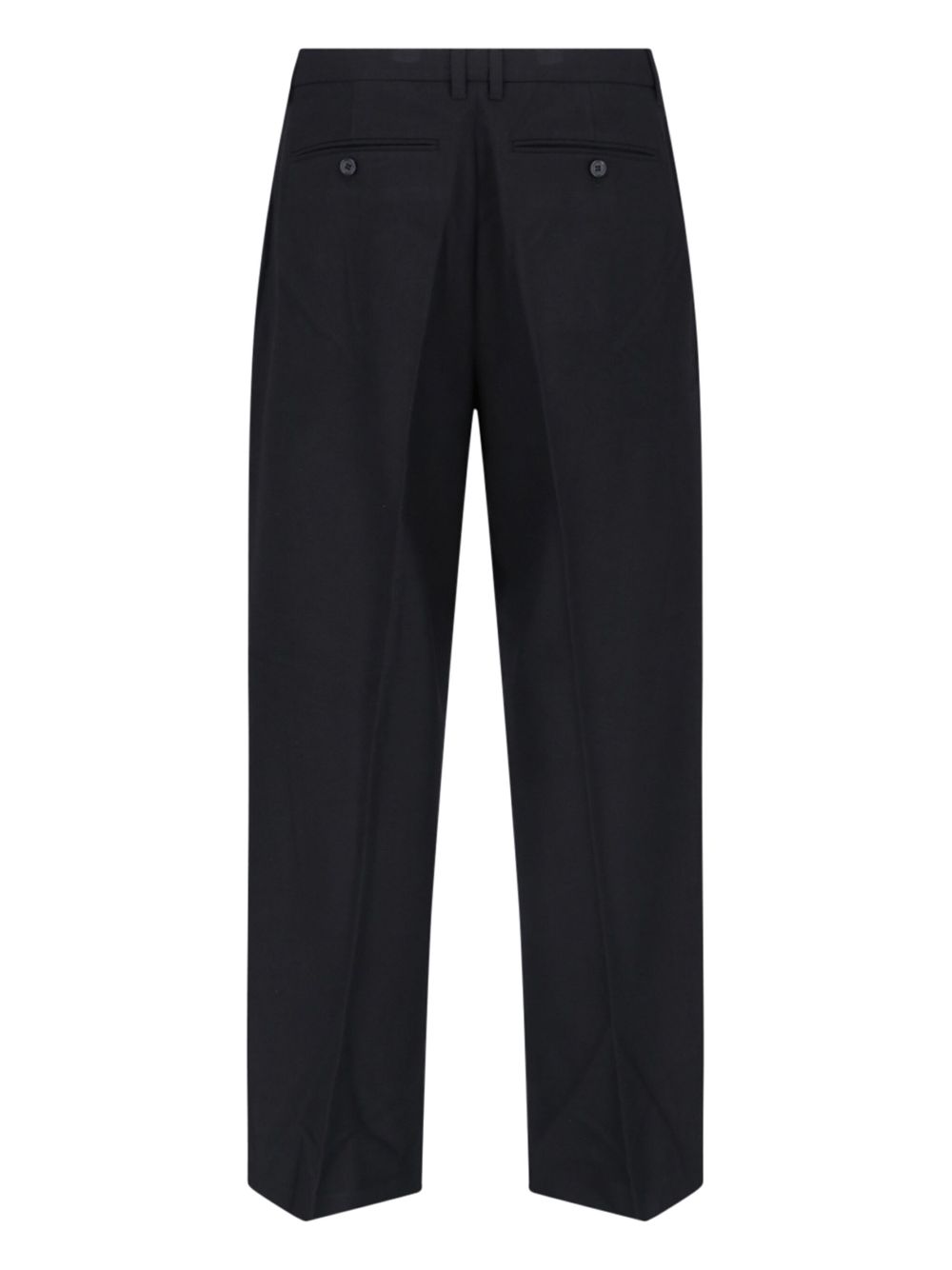 DUNST wide-leg trousers - Zwart