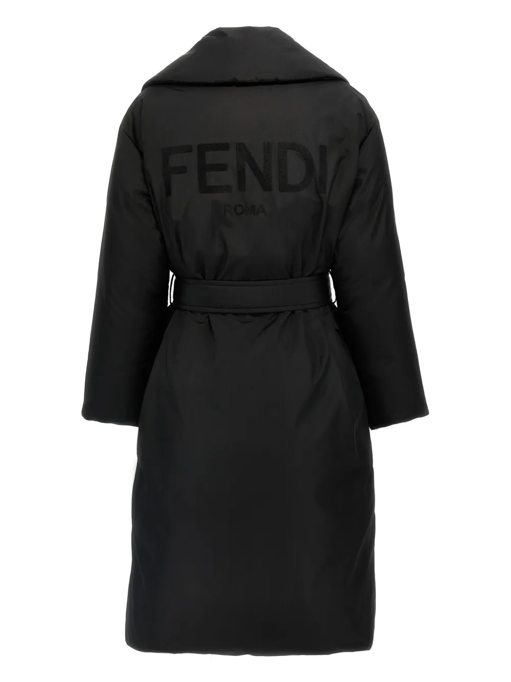 FENDI Gewatteerde jas - Zwart