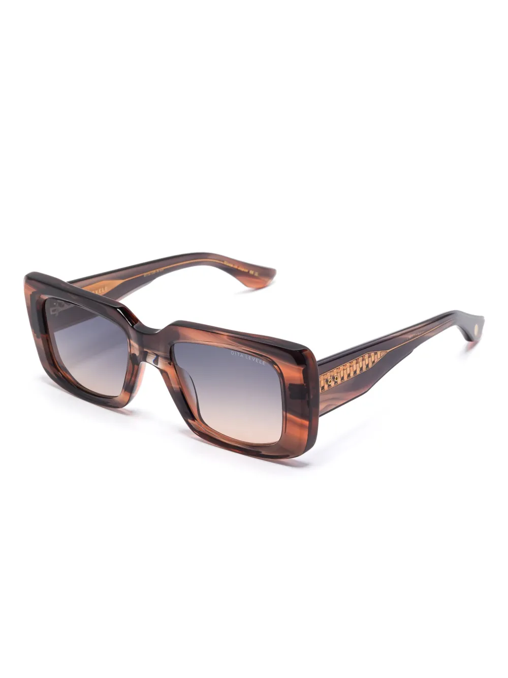 Dita Eyewear Levele zonnebril Bruin