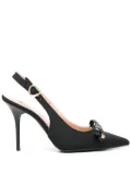 Love Moschino 95mm Sleek Bow pumps - Black