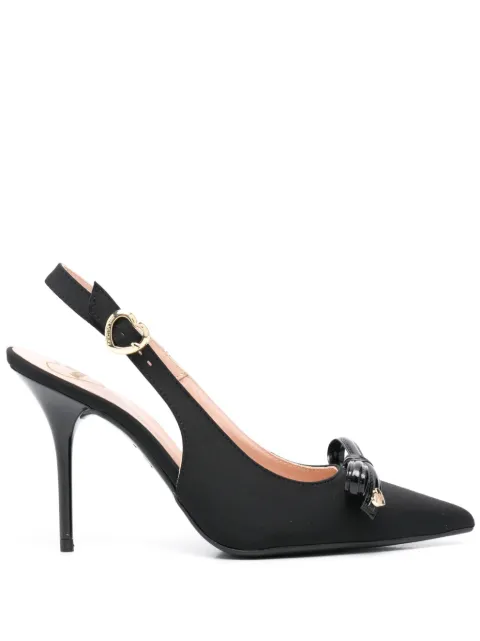Love Moschino 95mm Sleek Bow pumps