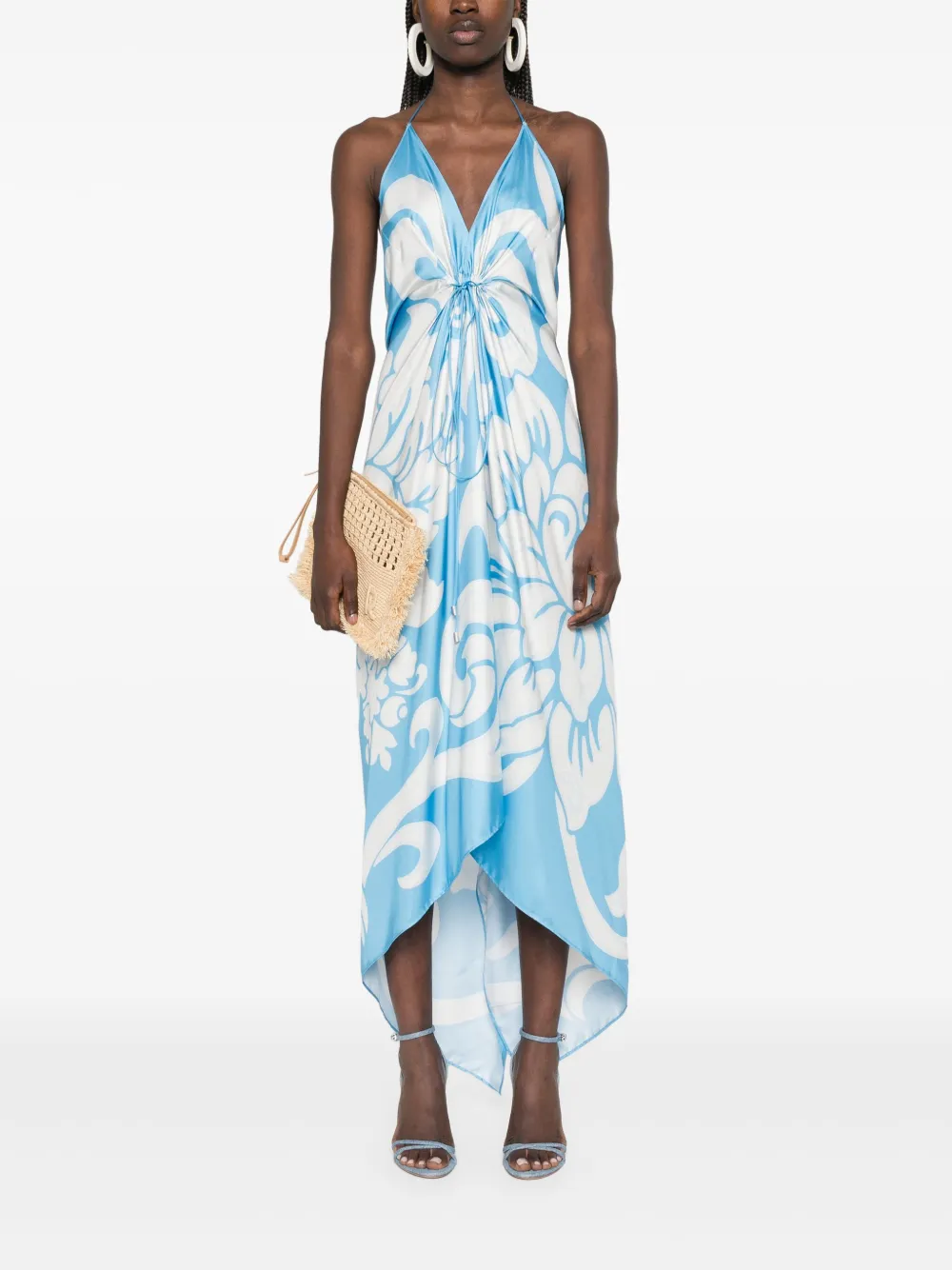 ETRO Jurk met print - Blauw