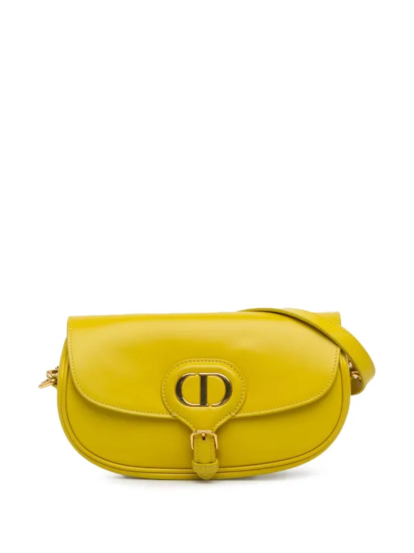 ヴィンテージ☆Dior☆イーストウエストショルダーバッグ Christian Dior Pre-Owned 2022 カーフスキン ボビー イースト