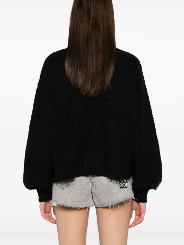 Ksubi The Bookie Knit Sweater | Black | FARFETCH
