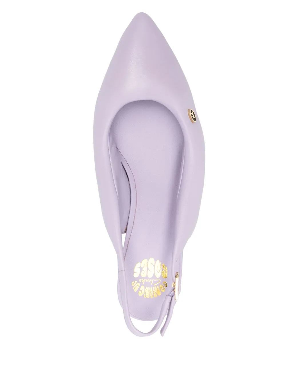 Martine Rose x Clarks 60mm Cur pumps Purple