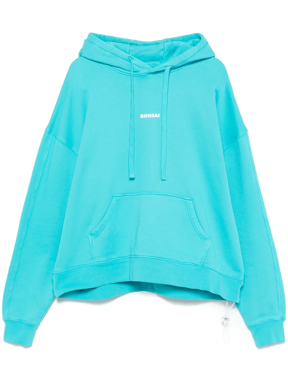 Bonsai logo-print hoodie | Blue | Image 1