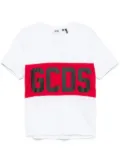 GCDS band-logo T-shirt - White