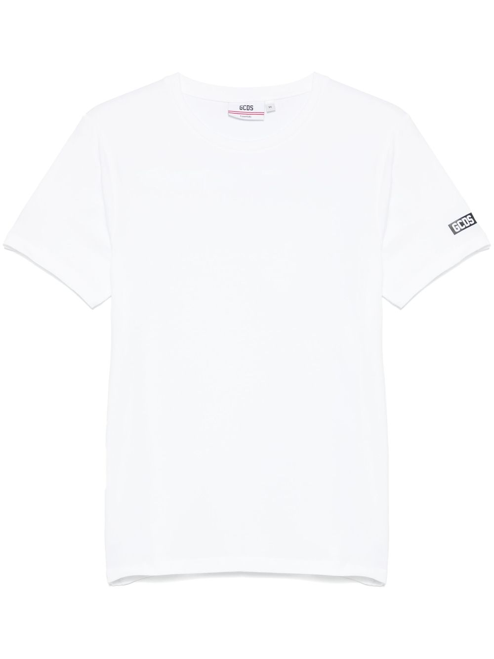 GCDS jersey T-shirt - White