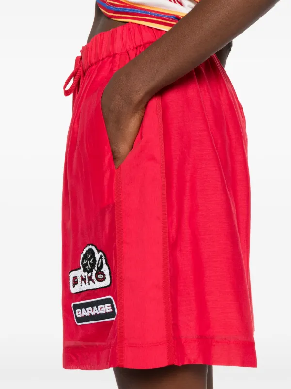 ショートパンツ PINKO LEWIS BERMUDA PINKO Lewis バミューダショーツ | レッド | FARFETCH JP