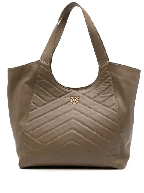 PINKO Love Birds-plaque tote bag