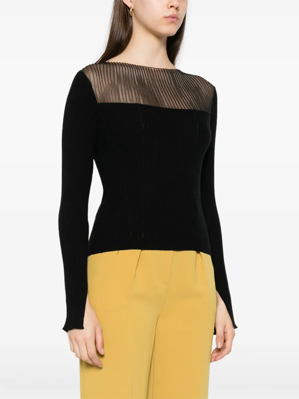 PINKO Colime trui Zwart