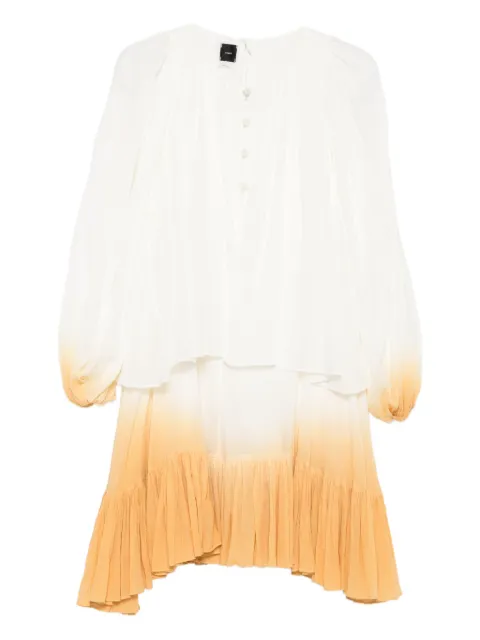 PINKO gradient two-tone effect mini dress