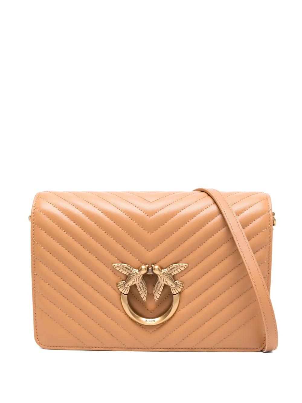 PINKO Love Click bag Bruin