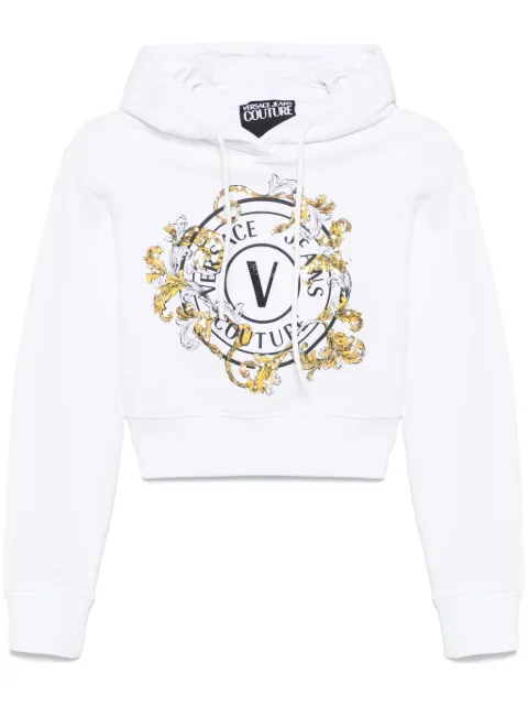 Versace Jeans Couture sudadera con capucha y logo